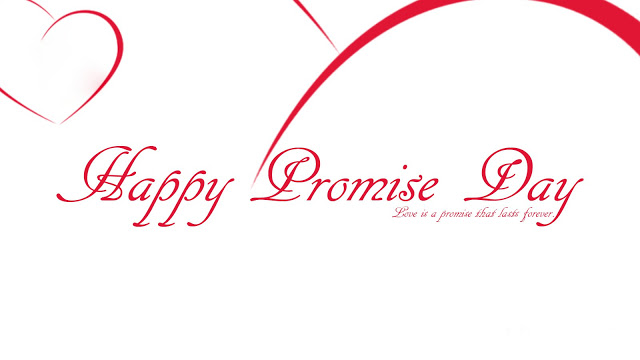 Happy promise day hd wallpaper