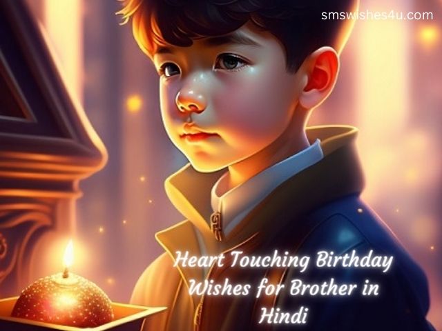 Heart touching birthday wishes for brother in hindi