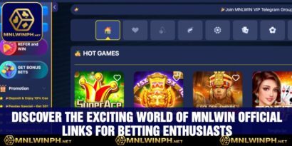 Unlock Exclusive Betting Action Through MNLWIN's Official Links